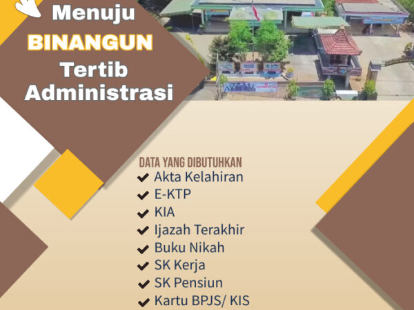Binangun Tertib Administrasi