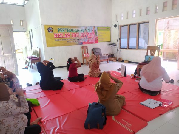 PERTEMUAN RUTIN KELAS IBU HAMIL