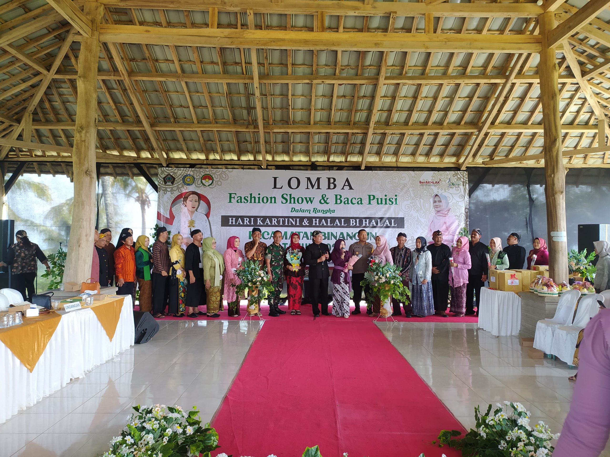 MEMPERINGATI HARI KARTINI DAN HALAL BIHALAL KECAMATAN BINANGUN TAHUN 2024