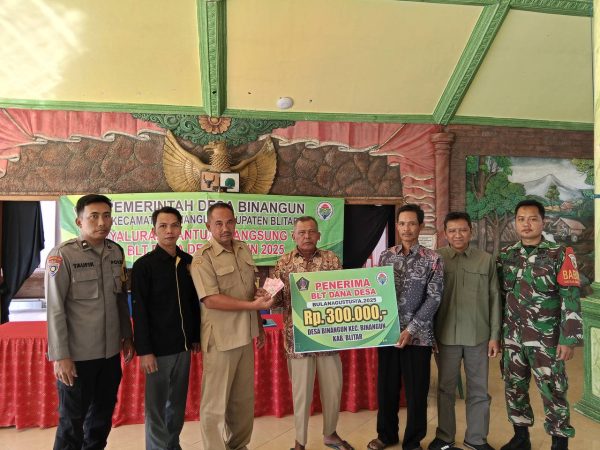 PENYALURAN BLT DANA DESA BINANGUN BULAN AGUSTUS 2025