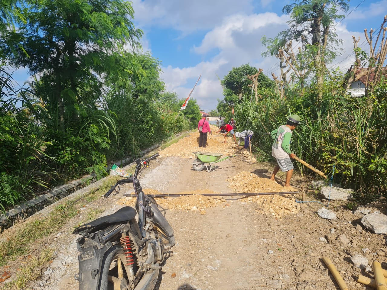 PEMBANGUNAN INFRASTRUKTUR JALAN DESA : MEWUJUDKAN KEMAJUAN DAN KESEJAHTERAAN