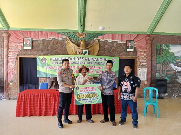 PENYALURAN BLT DANA DESA BINANGUN BULAN OKTOBER 2025