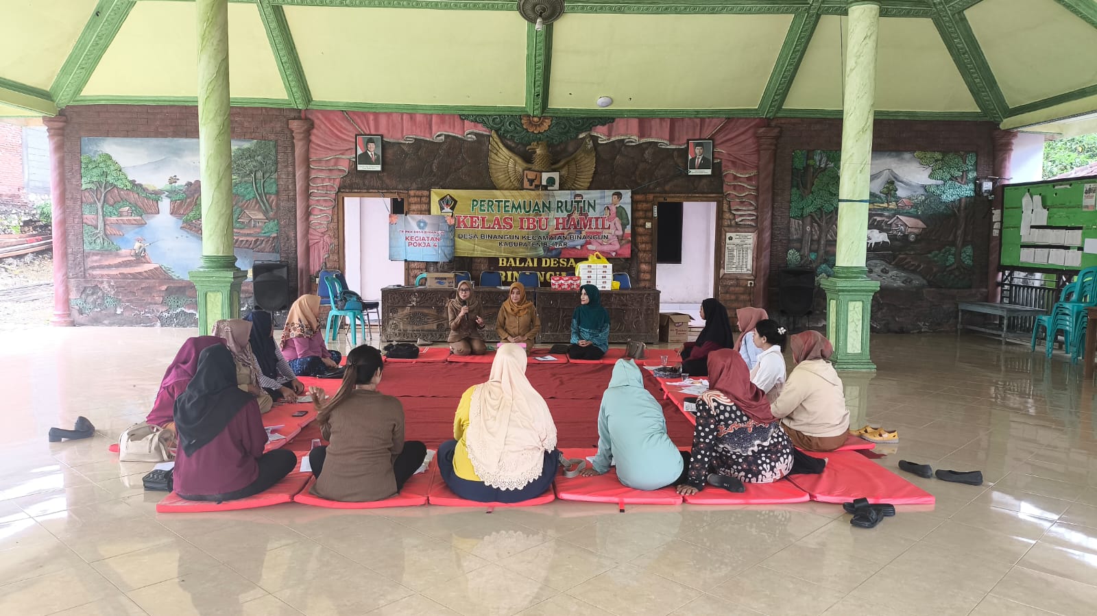 Pertemuan Rutin Kelas Ibu Hamil