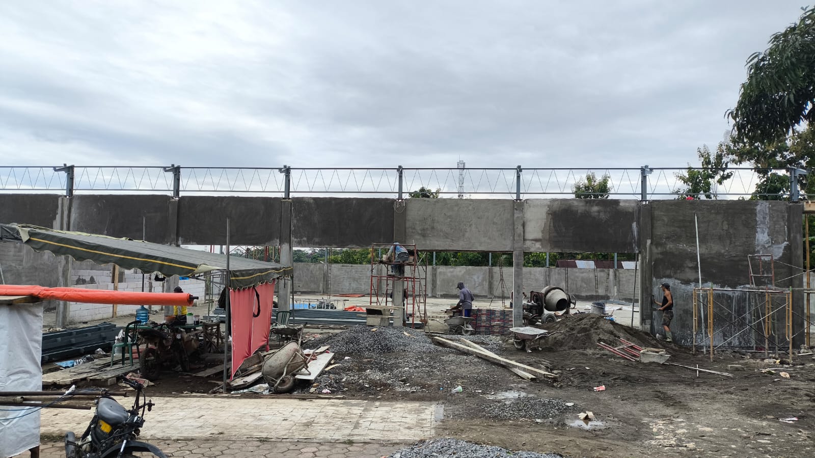 Pembangunan Koperasi Desa Merah Putih di Desa Binangun